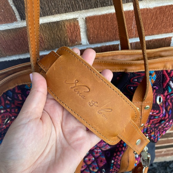 Nena & Co. Lucia Tote OOAK - One of a Kind Artisan Carry All - Picture 7 of 16